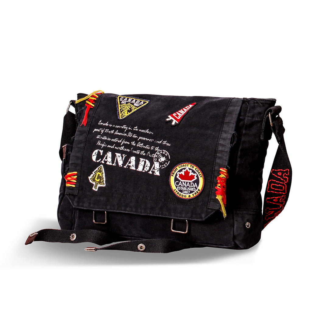 Canvas shoulder bags canada hotsell